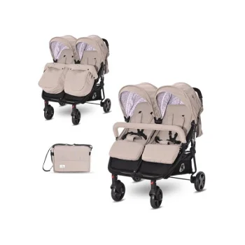 Lorelli kolica za blizance Duo + torba string dots Lorelli kolica za blizance Duo + torba string dots